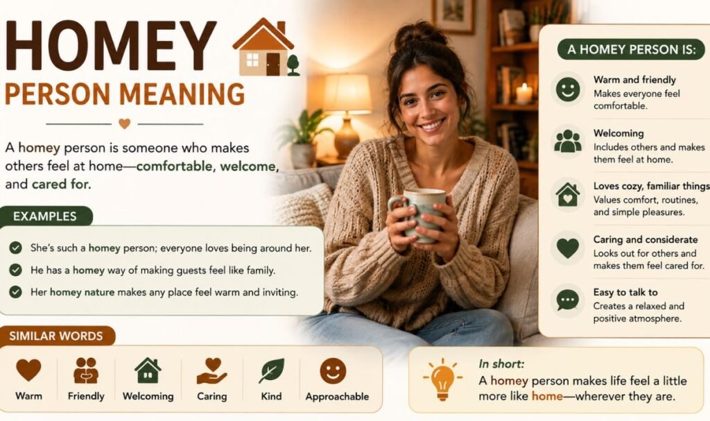 Homey person meaning