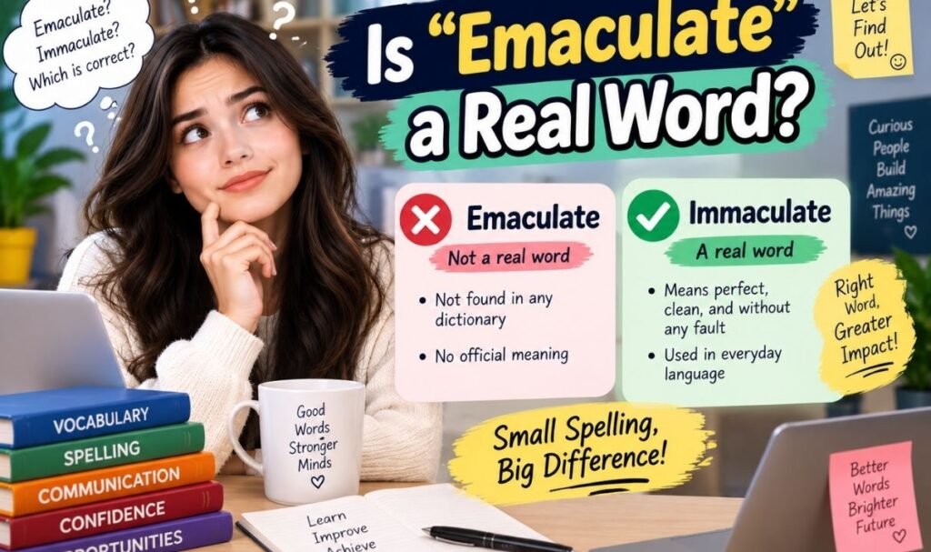 Is Emaculate a Real Word