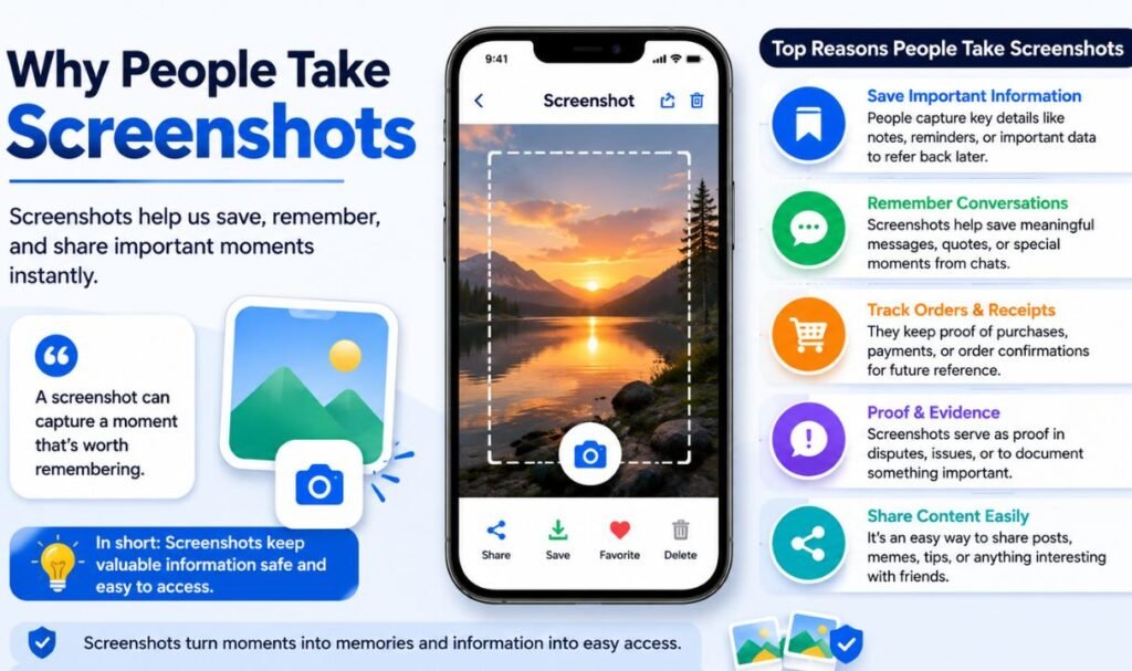 Why People Take Screenshots