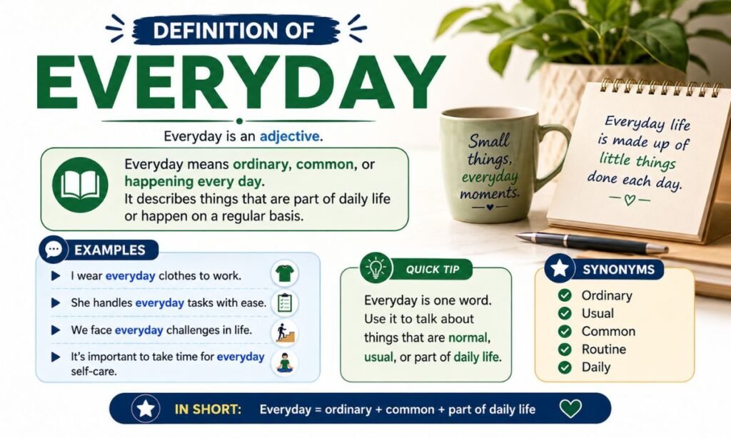 Definition of Everyday