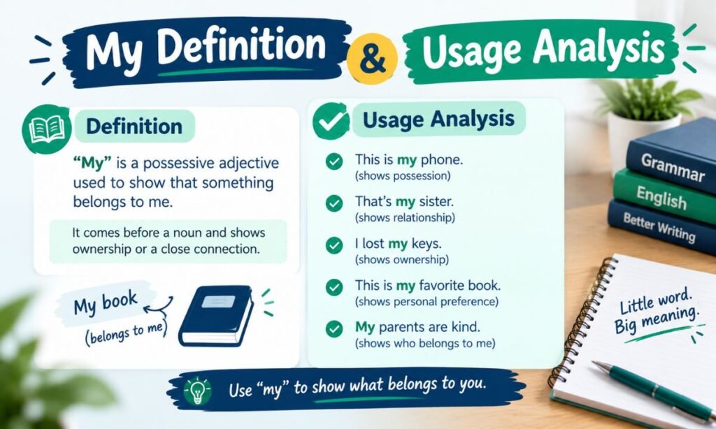 My Definition and Usage Analysis