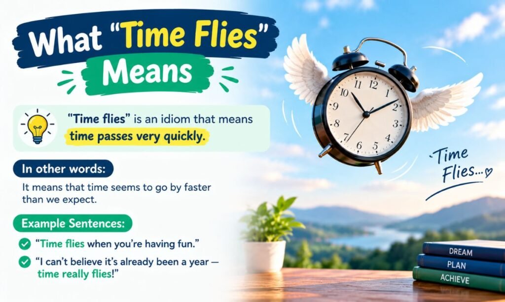 What Time Flies Means