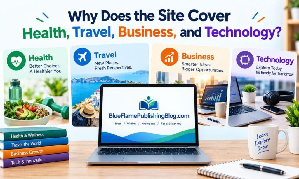 Why Does the Site Cover Health, Travel, Business, and Technology