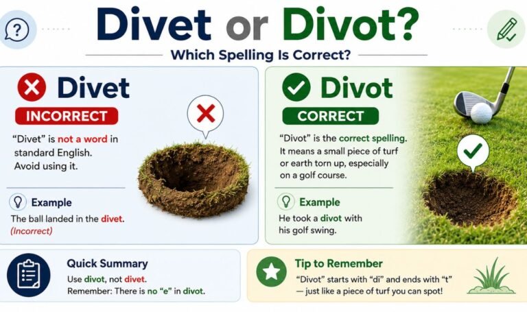 Divet or Divot
