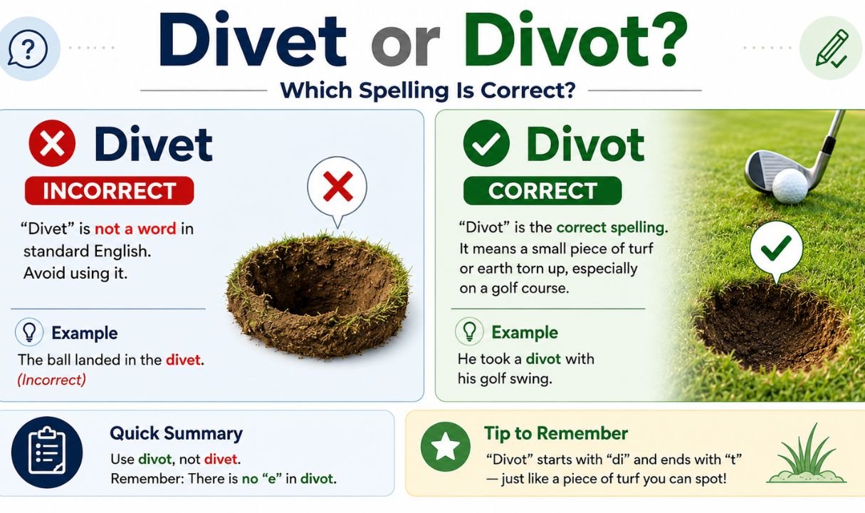 Divet or Divot