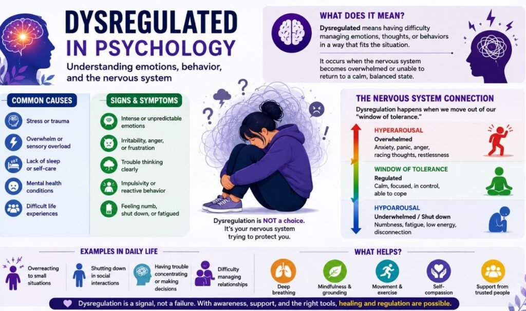 Dysregulated in Psychology