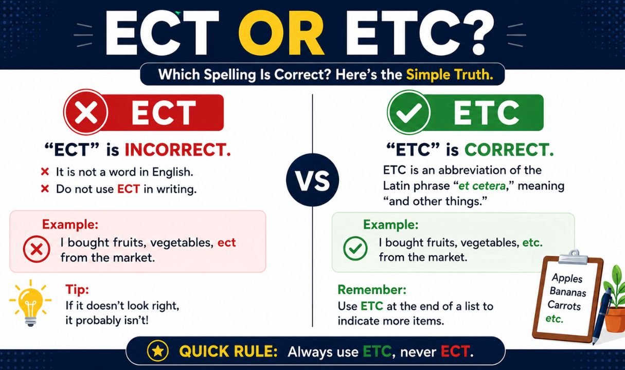 Ect or Etc