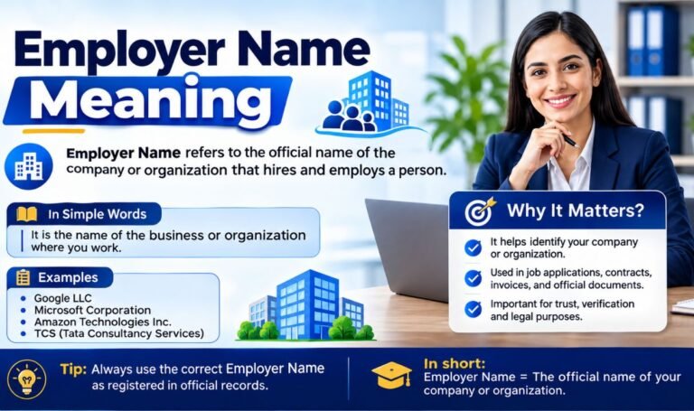 Employer Name Meaning