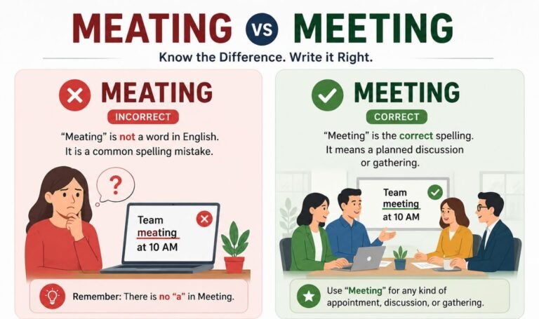 Meating vs Meeting
