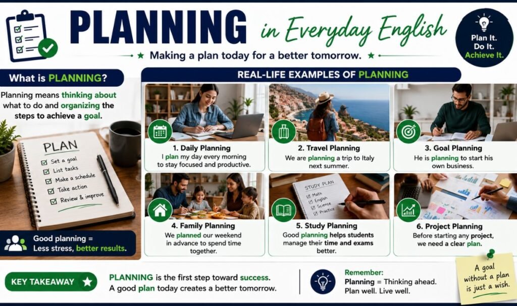 Planning in Everyday English