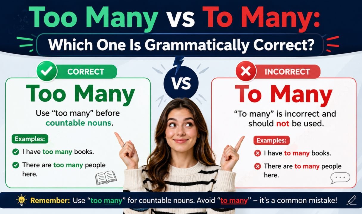 Too Many vs To Many