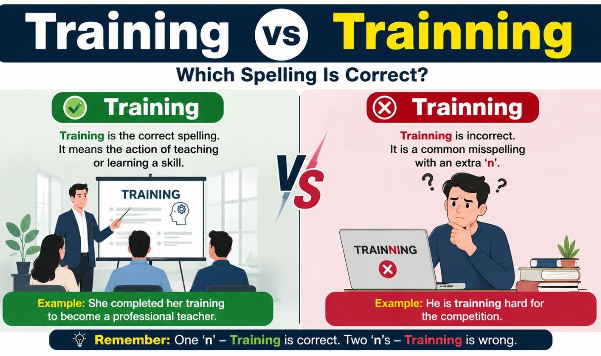Training vs Trainning