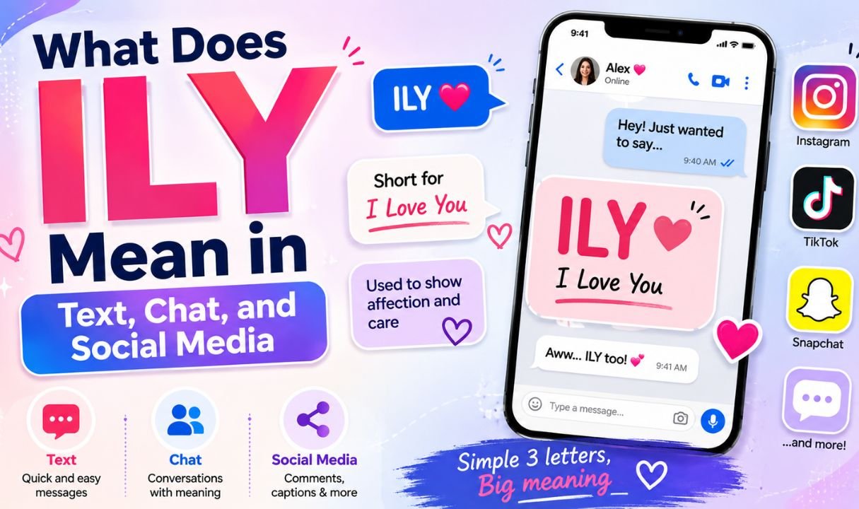 What Does ILY Mean in Text, Chat, and Social Media