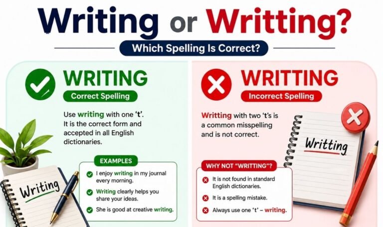 Writing or Writting