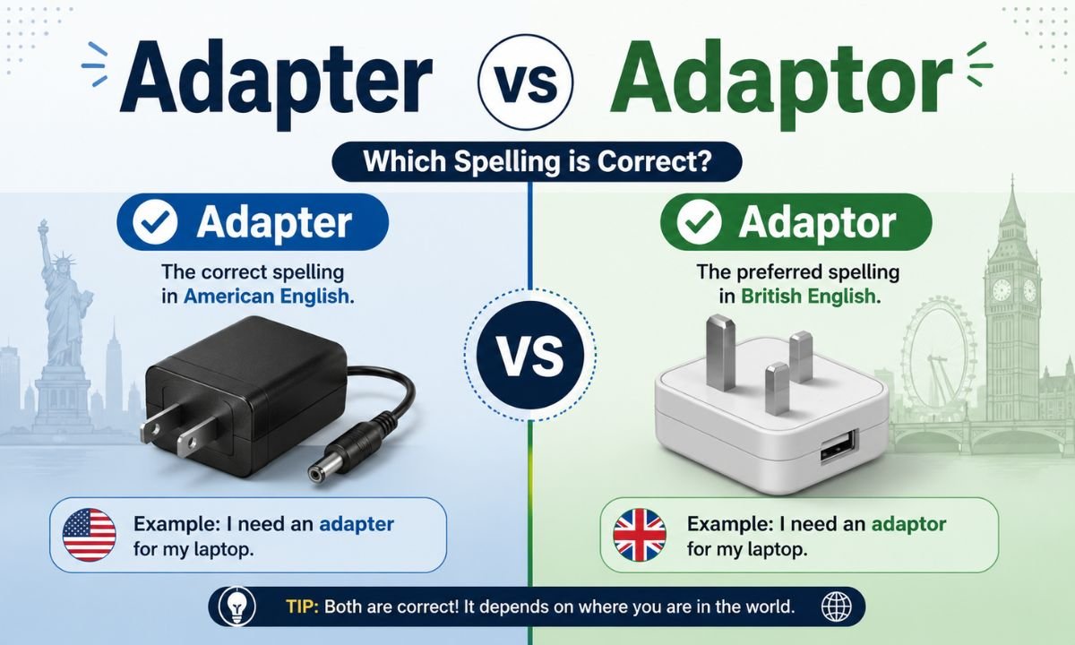 Adapter vs Adaptor