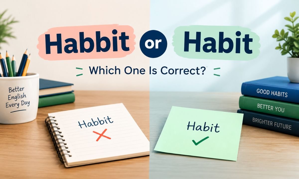 Habbit or Habit