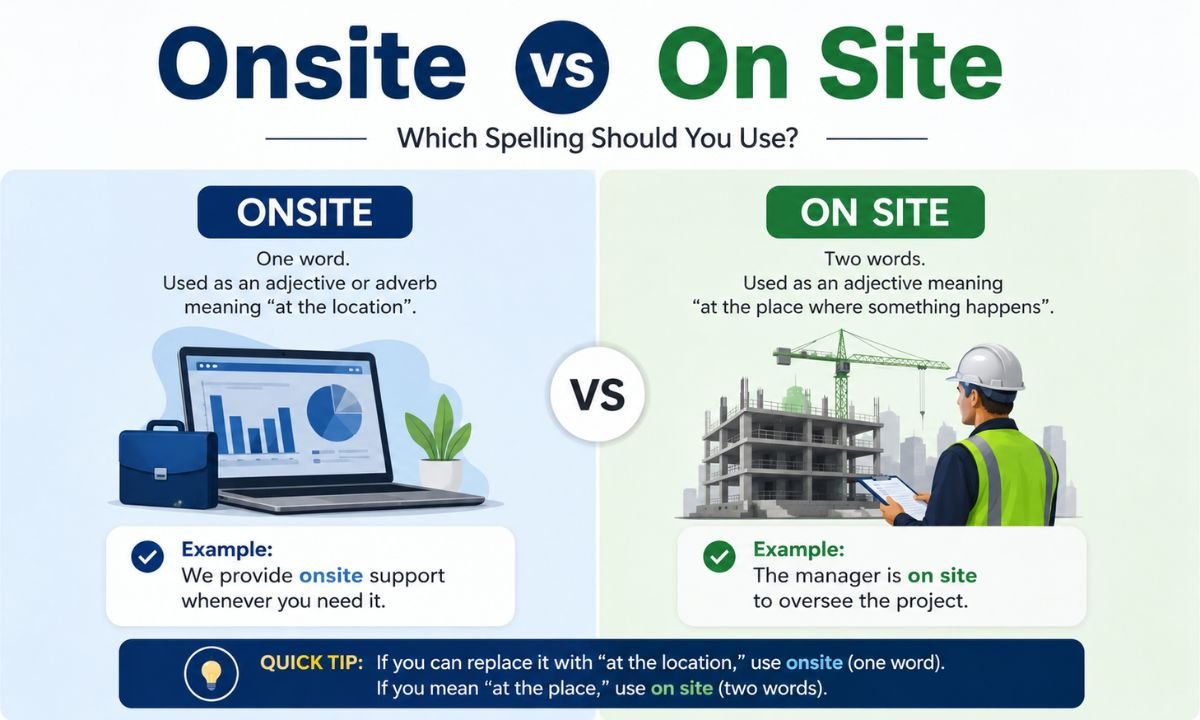 Onsite vs On Site
