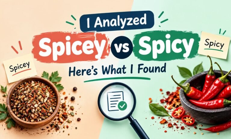 Spicey vs Spicy