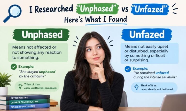 Unphased vs Unfazed
