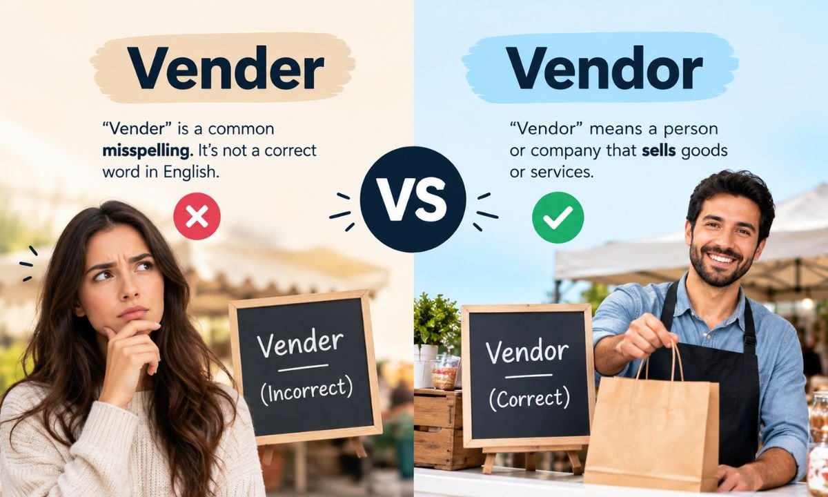 Vender or Vendor