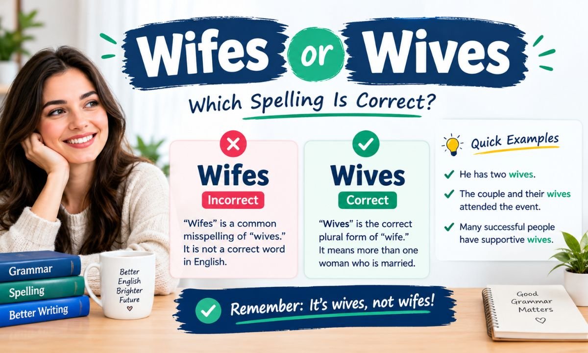 Wifes or Wives