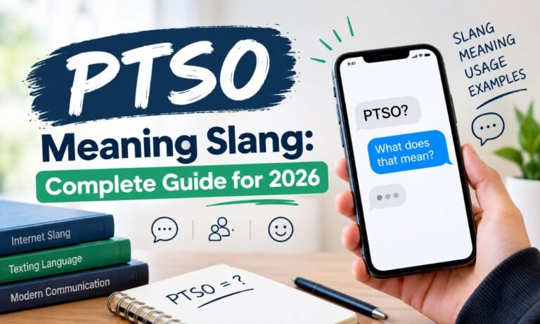 PTSO Meaning Slang