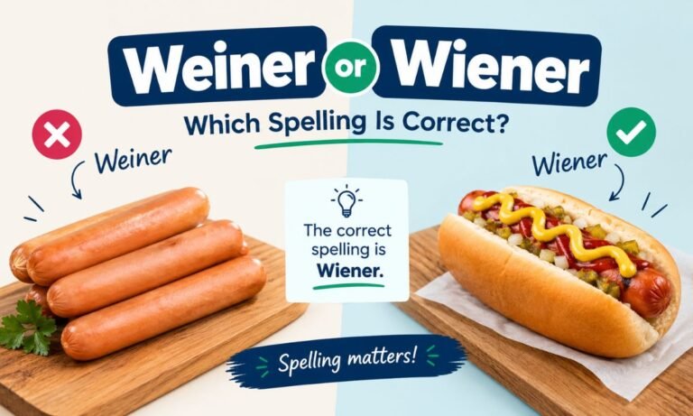 Weiner or Wiener